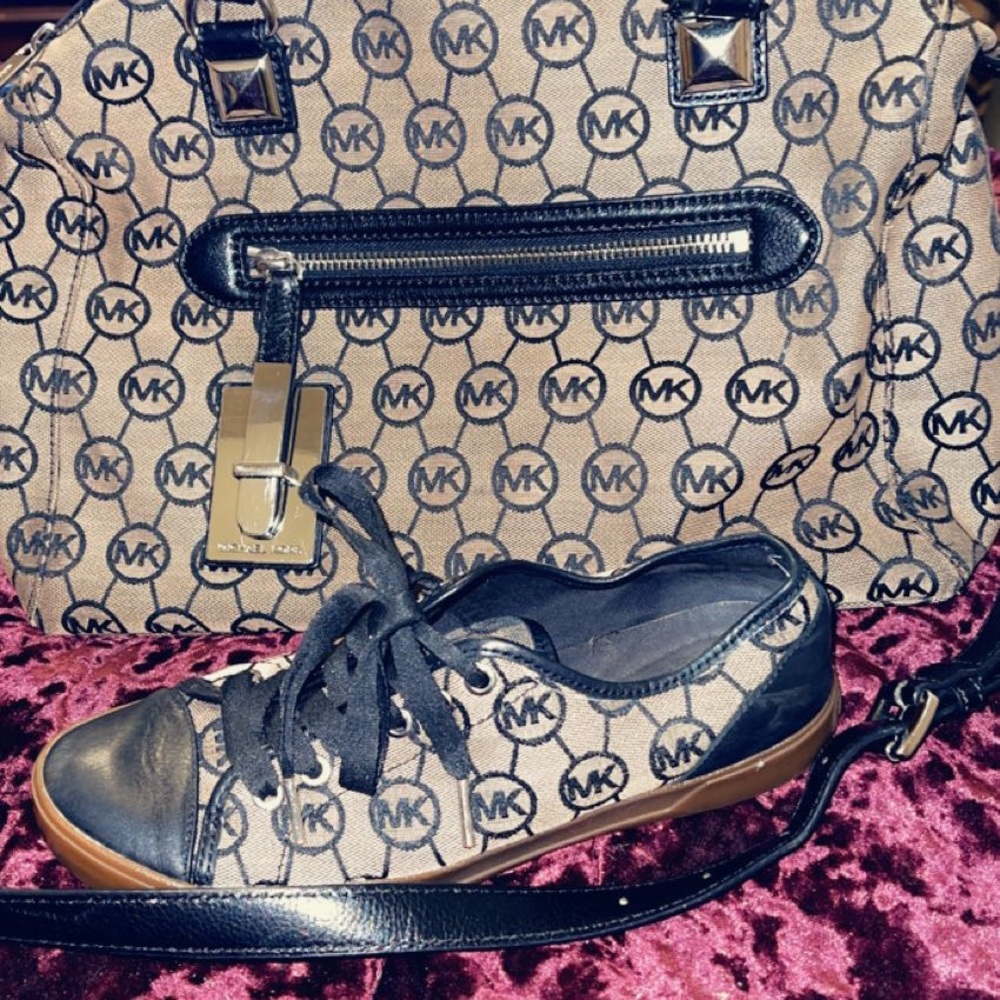 Mk purse and matching tennis shoes